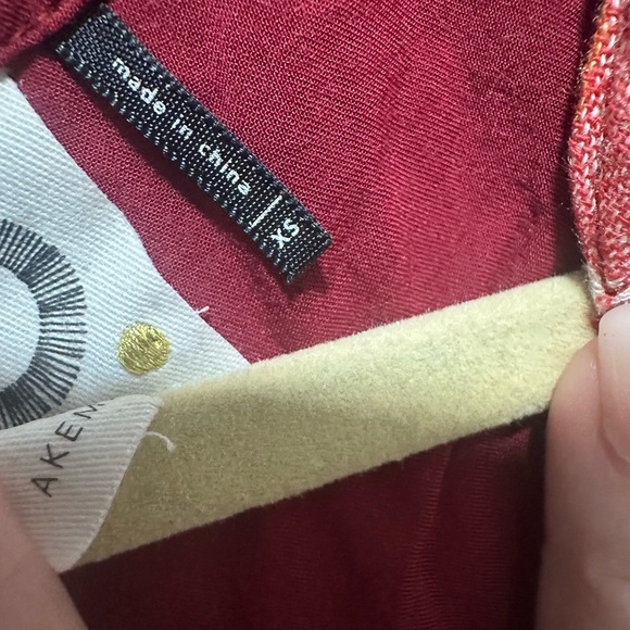 Anthropologie Akemi + Kin Lucie Plaid Tunic Top Small size XS - Picture 3 of 4